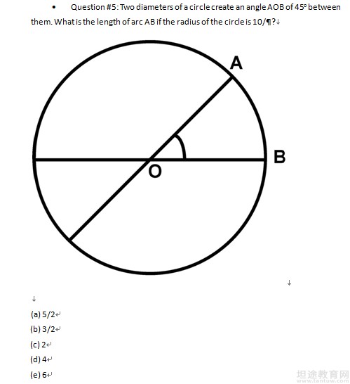 SAT数学