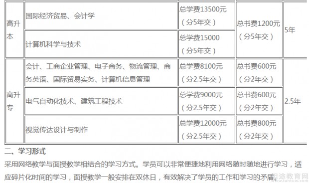 成人高考招生简章