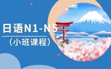 日语能力N1-N5精品小班课程
