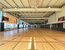 温馨的篮球场馆