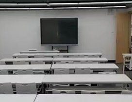 宽敞的考研教室