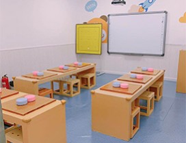 整洁的小班授课教室