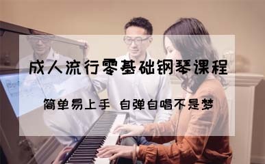 成人流行零基础钢琴课程