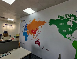地图展示墙