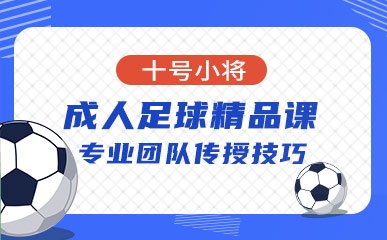 武汉成人足球培训班
