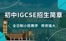 国际初中IGCSE课程简章