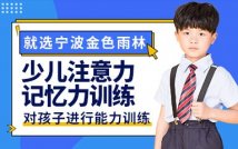 注意力记忆力提升训练