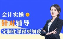 会计实操全面定制课程