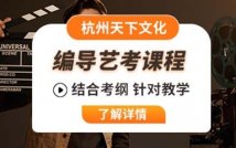 艺考编导精品课程