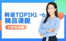 韩语TOPIK1-6精品课程