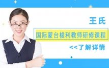 国际蒙台梭利教师研修课程