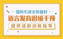2-6岁儿童语言发育迟缓课程