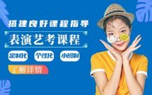 艺考表演精品课程
